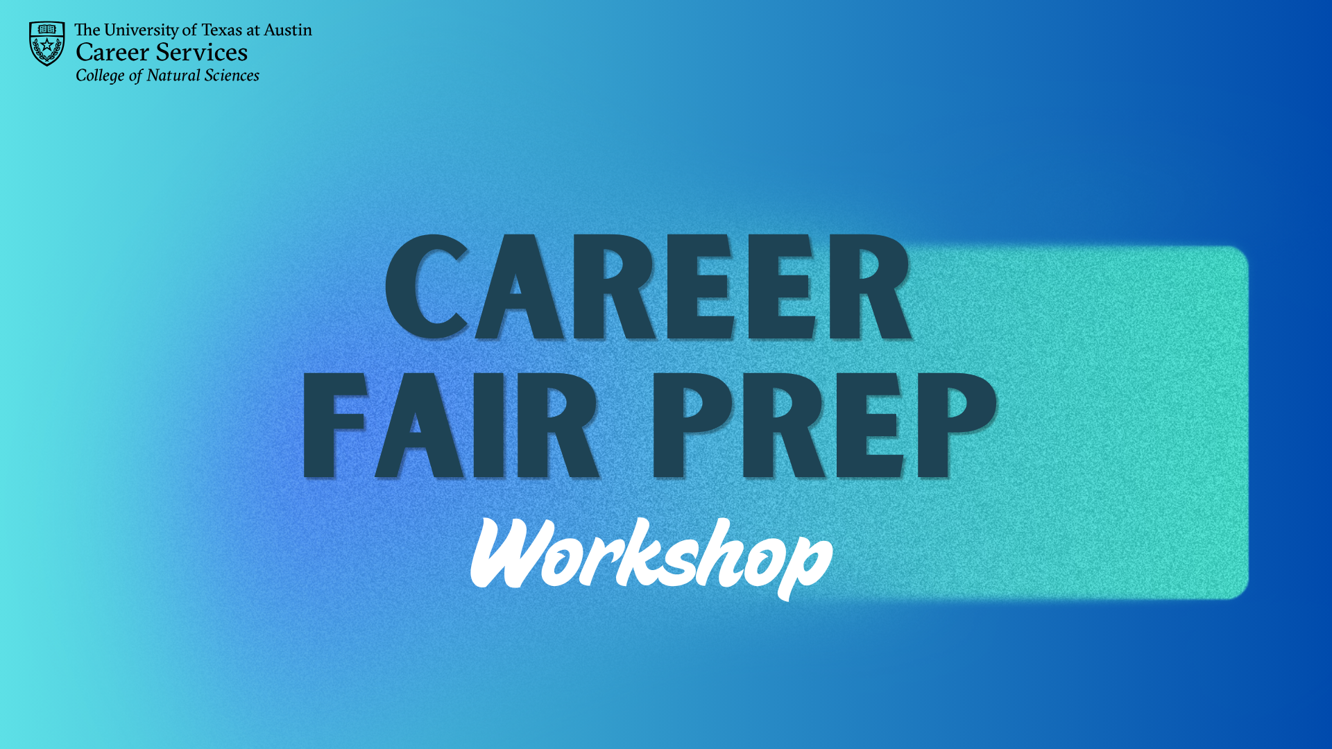 career fair prep workshop