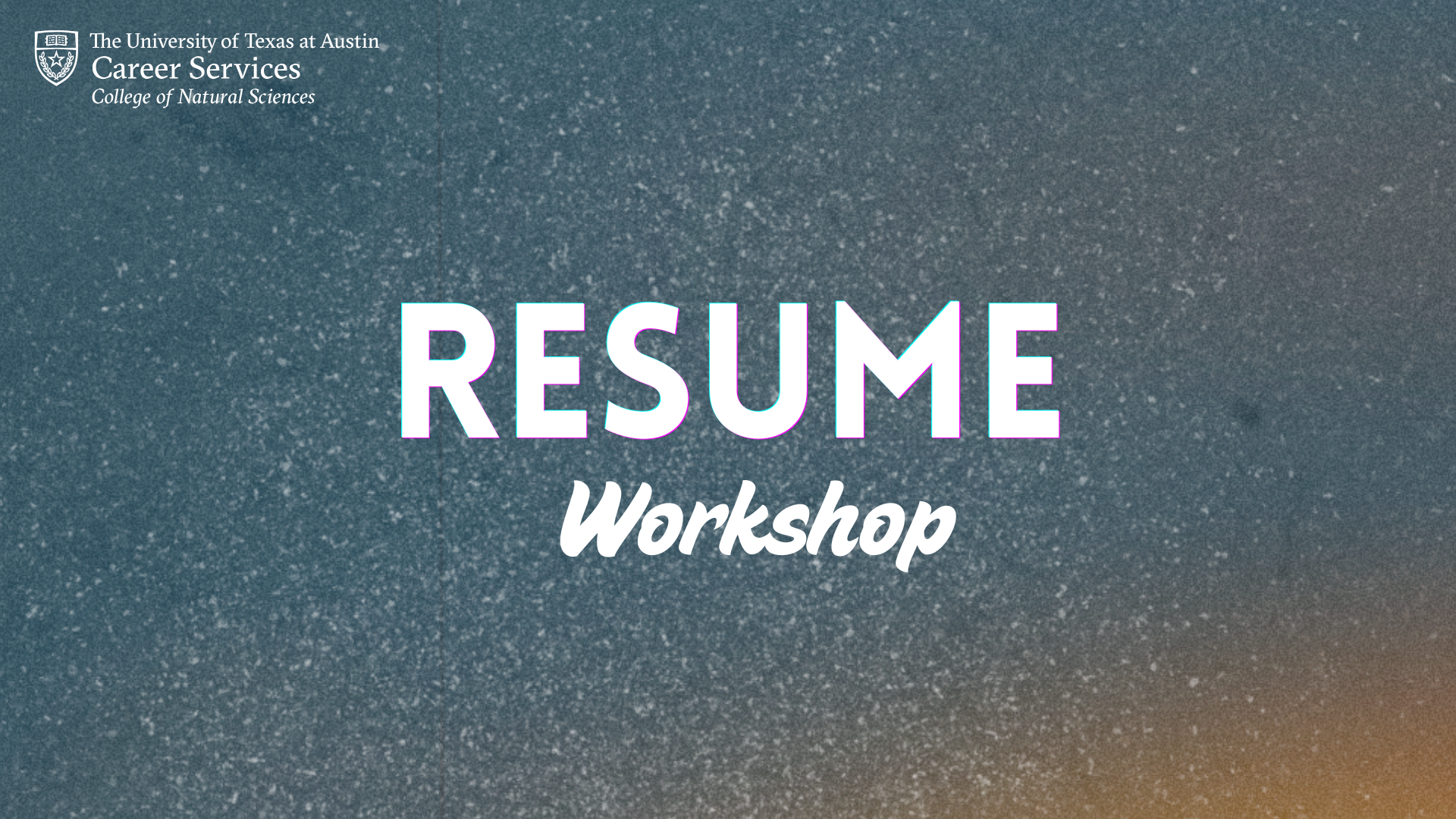 resume workshop